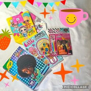 💕L.O.L New Kids Coloring Activity Bundle